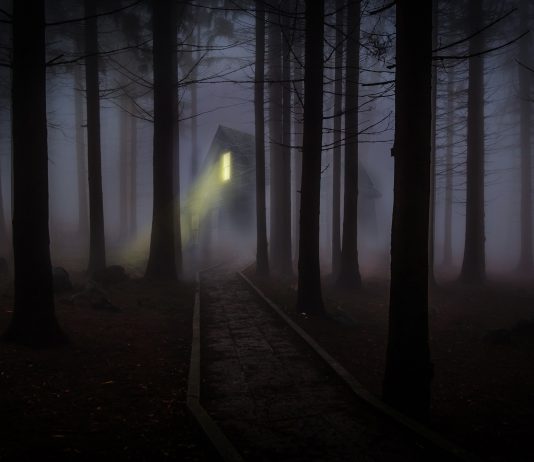 Spooky halloween photo via. Pixaby