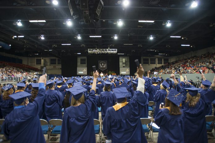 Picture from graduation commencement.