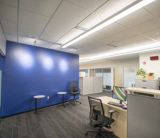 Panoramic view of the RMTC lobby that was newly renovated,