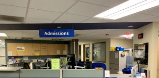 Admissions office at KCC's North Ave Campus in Battle Creek