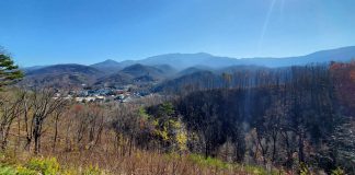 The Smoky Mountains.