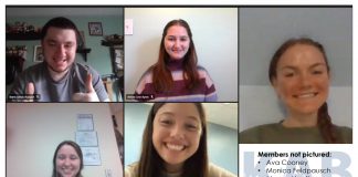 Kellogg Community College's Kampus Activity Board meets via Microsoft Teams.