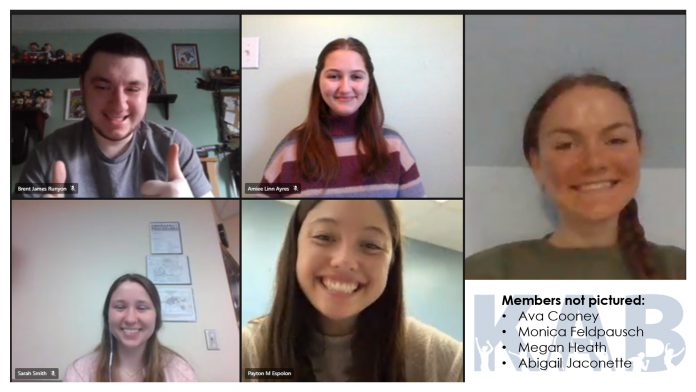 Kellogg Community College's Kampus Activity Board meets via Microsoft Teams.