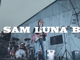 The Sam Luna Band performing.