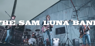 The Sam Luna Band performing.